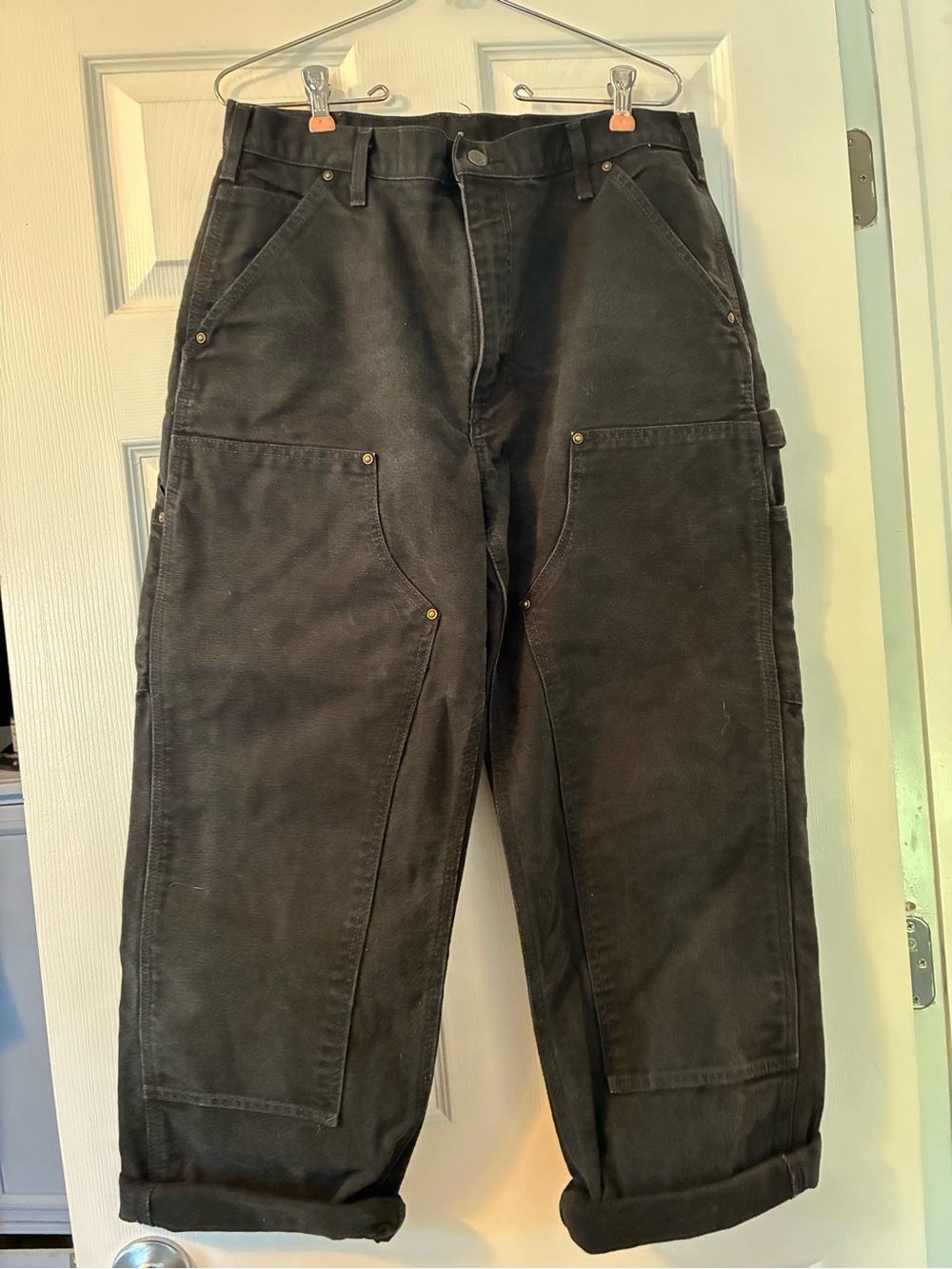 Carhartt double front canvas pants
